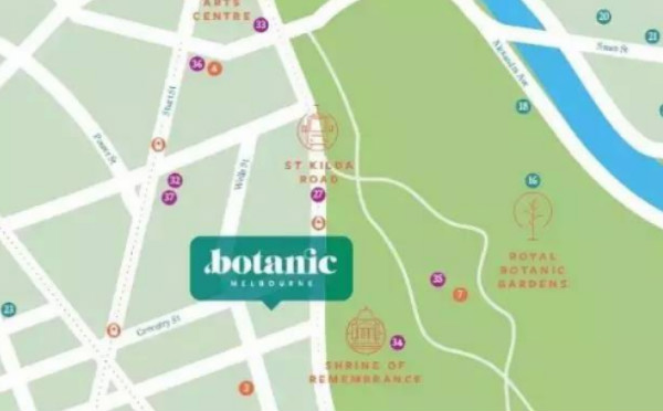 【botanic】墨尔本花园公寓